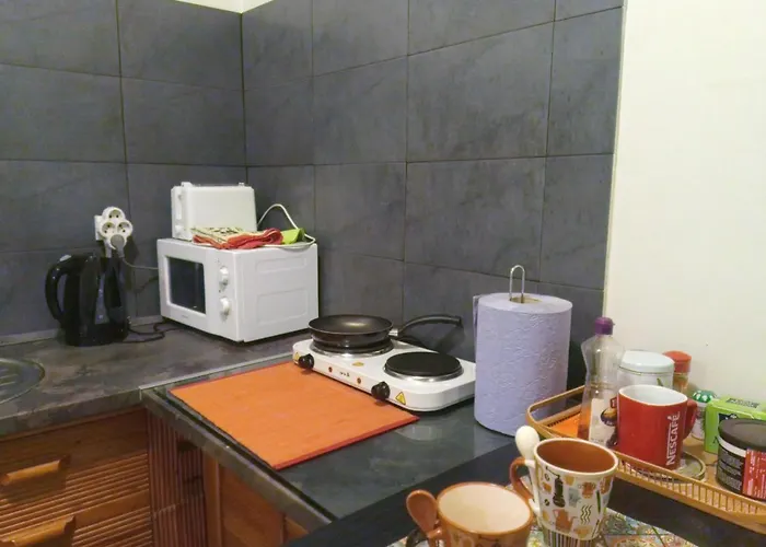 דירה Kingsize Bed 2x2,20 Comfort Super Wifi 70 Mbps Studio! סלוניקי